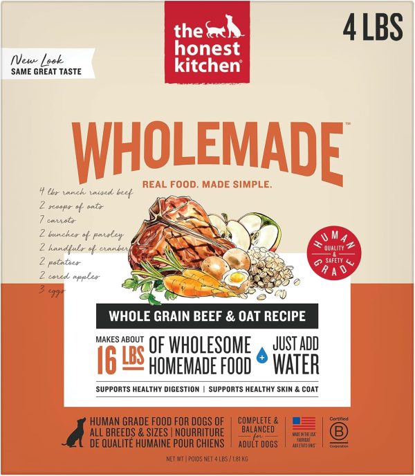 The Honest Kitchen Whole Grain Beef Dog Food