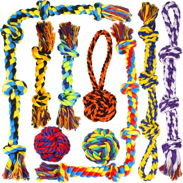 SHARLOVY Tough Chew Toys for Large Dogs