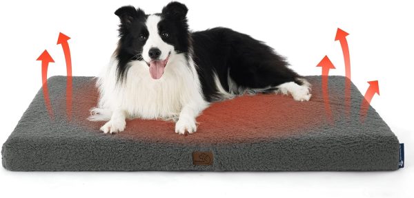 Bedsure Large Self-Warming Orthopedic Dog Bed